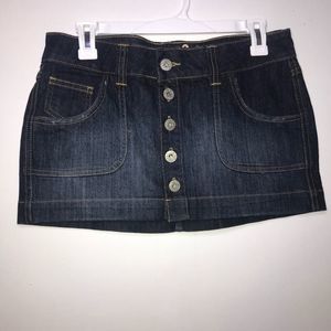 🍁2/$20 Refuge denim mini skirt size 5